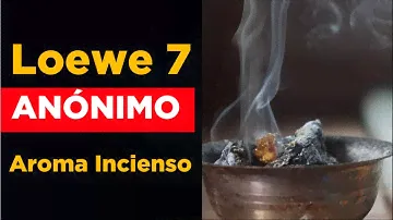 LOEWE 7 ANÓNIMO - INCIENSO FINO PARA HOMBRE DE CONVICCIONES. Perfume de diseñador con CALIDAD NICHO
