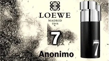 Recenzie Parfum:"LOEWE-7 ANONIMO"EdP(2016)