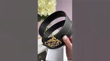 Ремінь Loewe Anagram Belt in Pebble Grain Calfskin Black Gold ⏩️https://katystore.com.ua/ua/