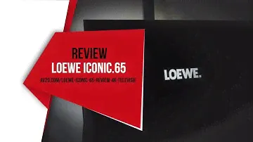 Loewe iconic.65: banc d’essai télévision 4K